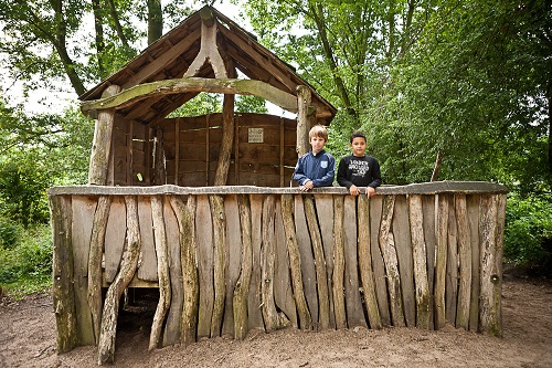 Groene schoolpleinen