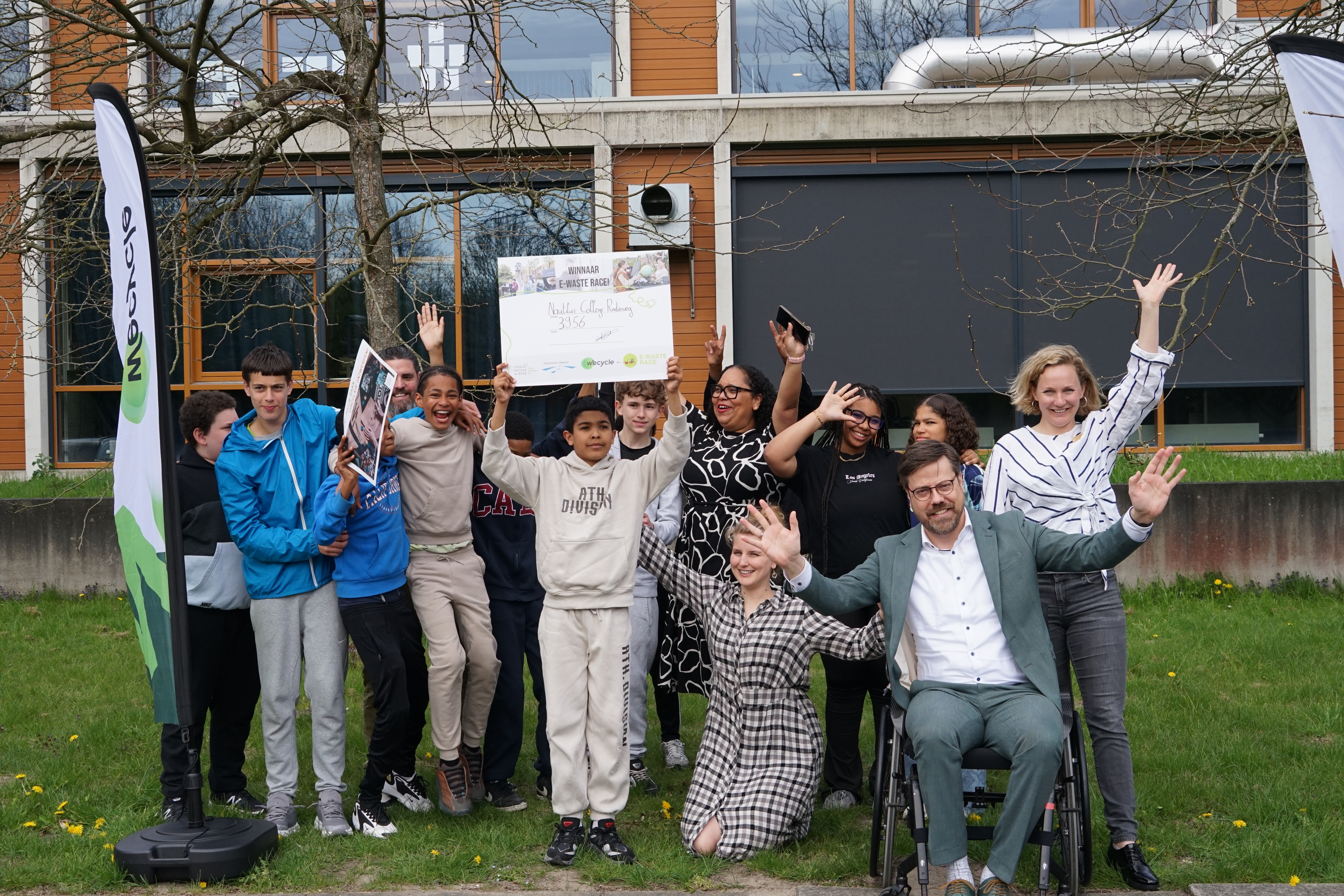 Succesvolle scholenstrijd tegen elektronisch afval