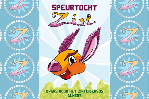 Kinderen doen de zintuigenspeurtocht in het Zintuigenbos op de Kemphaan